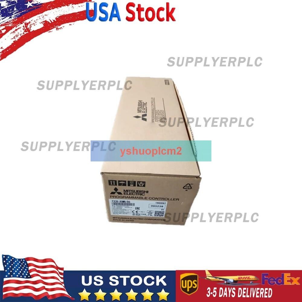1PC New Mitsubishi FX3U-80MR-DS Programmable Controller FX3U-80MR/DS Fast Ship