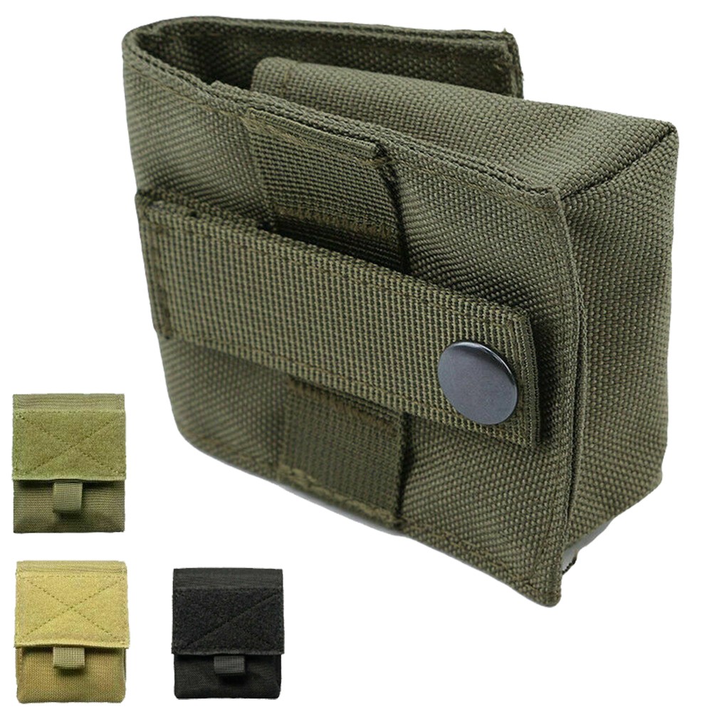 Tactical Molle Cigarette Battery Lighter Pouch Compact Utility Tool Storage Bag