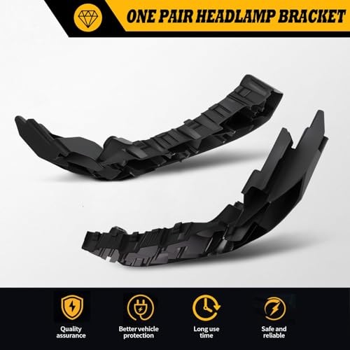 Front Bumper Headlight Support Brackets 1 Pair Compatible with 2014-2016 Grand