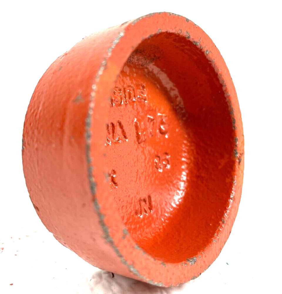 SPF Style SK-1 Cap 2" Grooved End Pipe Fitting for IPS Pipe Size