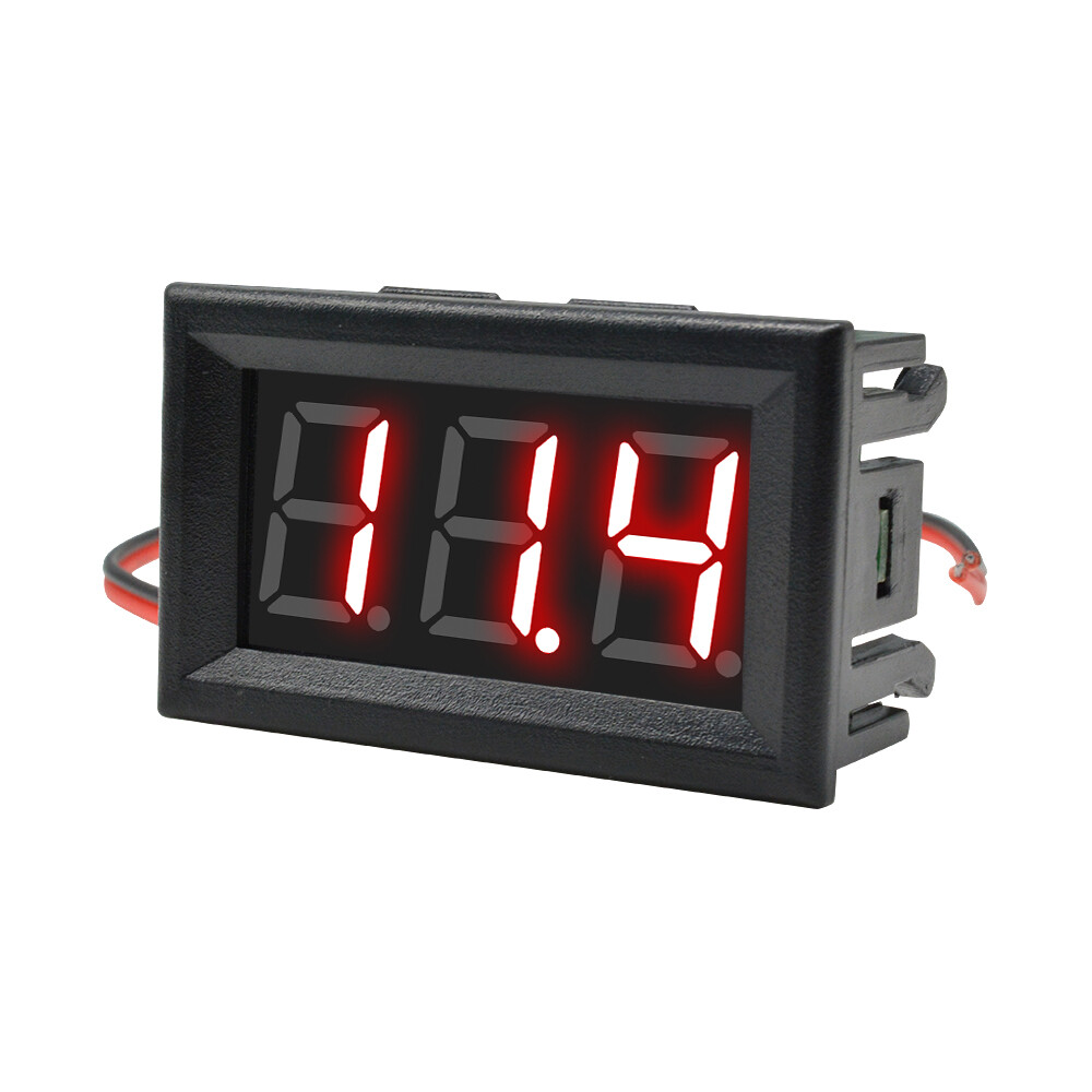 0.56"LED Red 2-Wire Voltmeter Digital Voltage AC70-500V Panel Volt Ammeter Meter