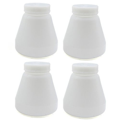 4x Bottles Hopper Cup For Electrostatic Powder Coat System PC02/PC03 Spray Paint