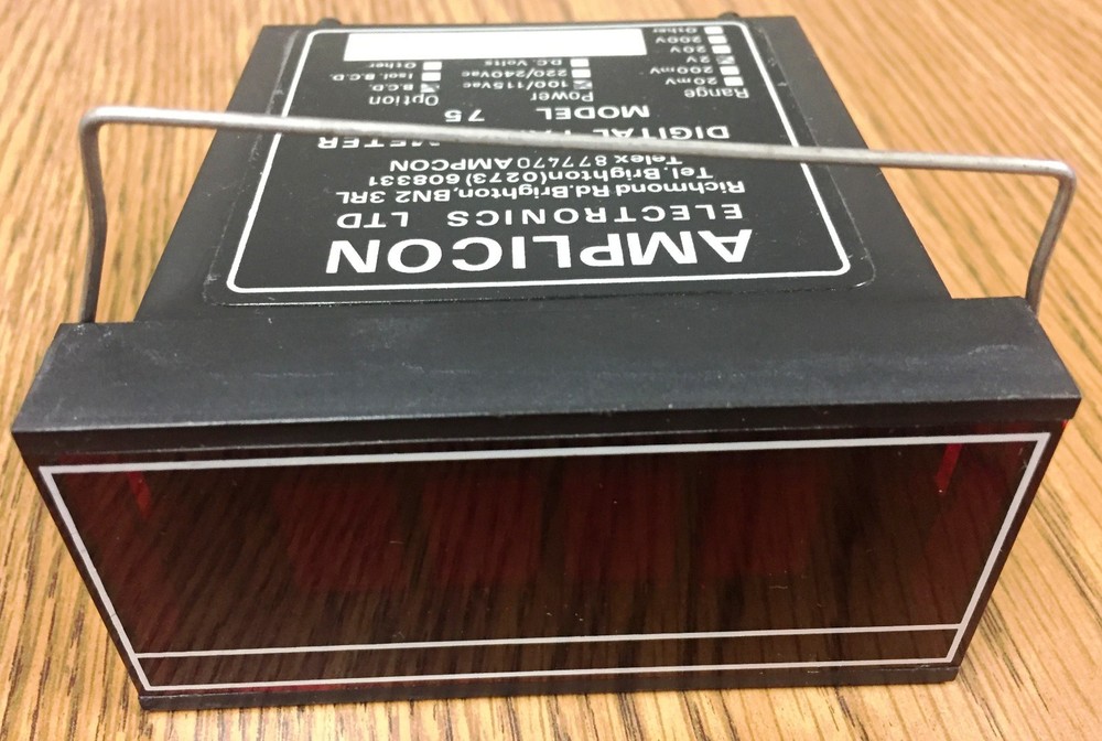 Amplicom Electronics Ltd. Model 75 Digital Panel Meter