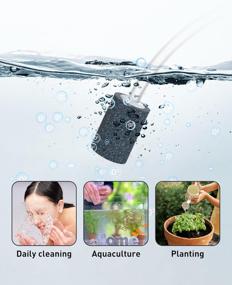 Portable Ozone Machine Generation for Water and Air Blue