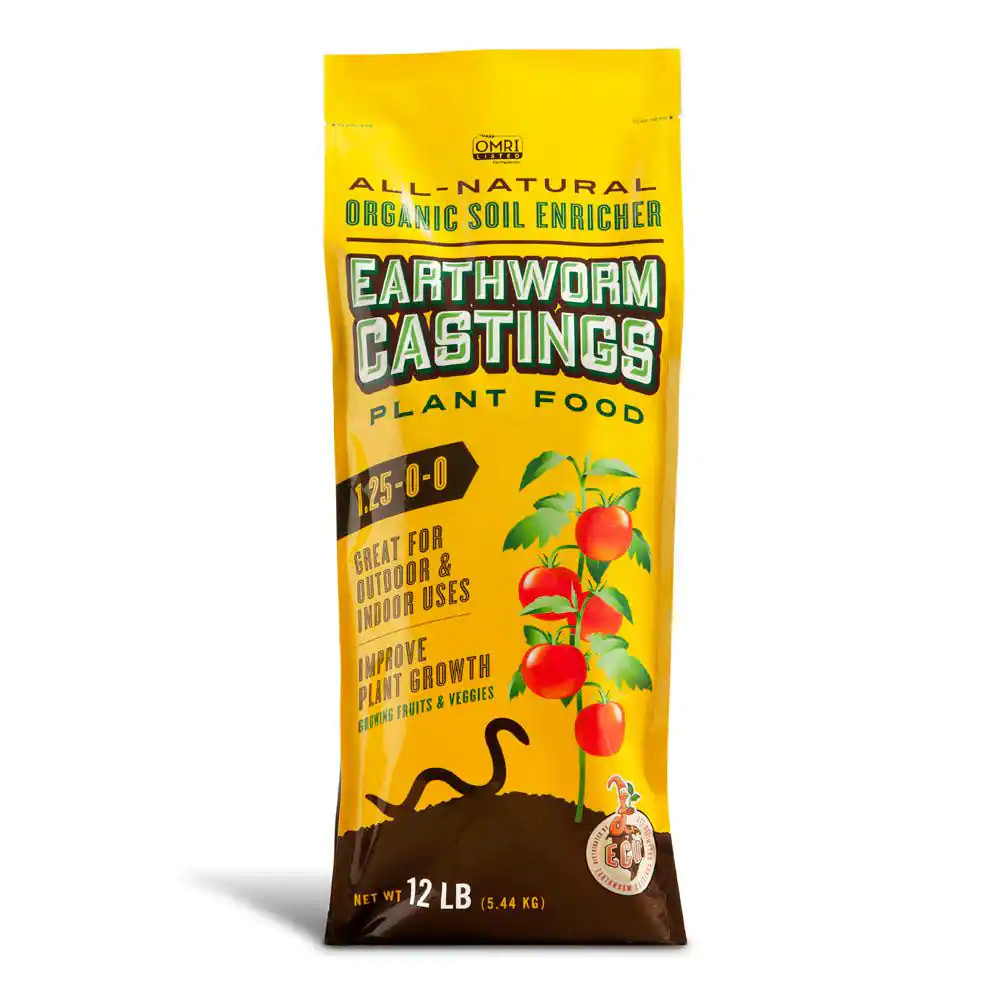 12 Lbs. Bag Earthworm Castings