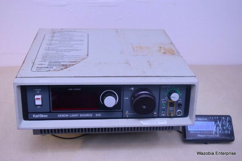 KARL STORZ XENON LIGHT SOURCE 610