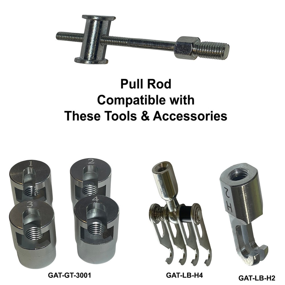 Threaded Pull Rod - Leverage Bar - Dent Pulling - Slim 1006
