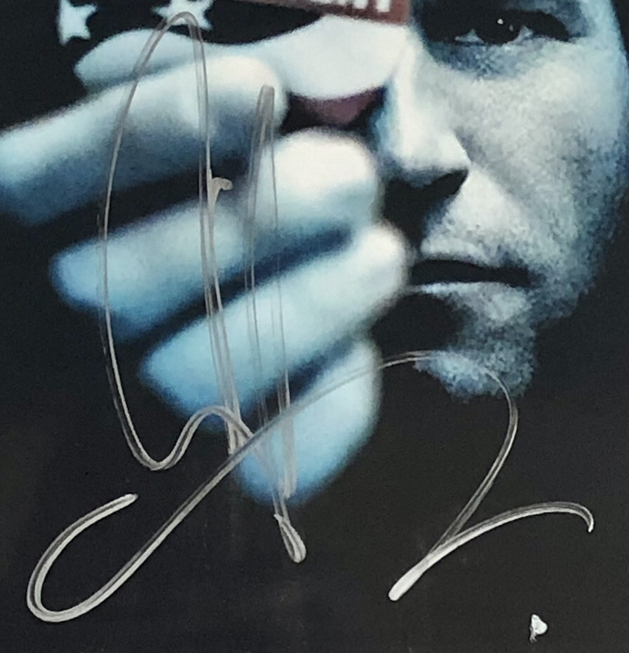 Aaron Eckhart Autographed Photo Batman Two-Face