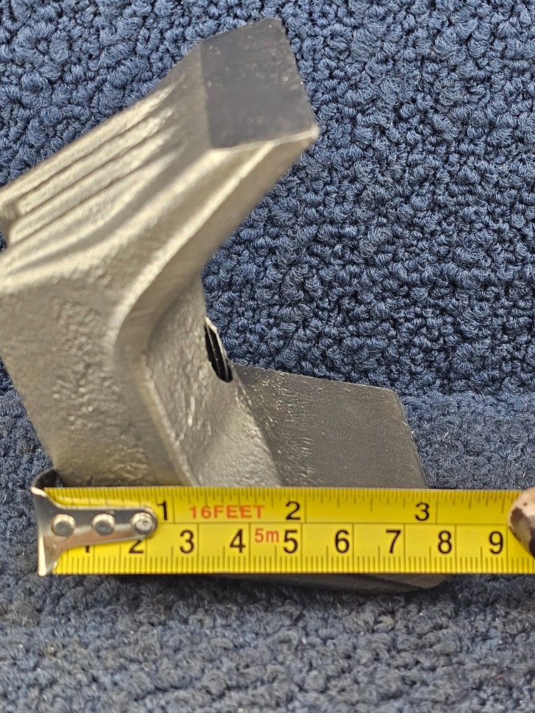 Heavy Duty Mulcher Axe Tooth, 4" Overall Length, 2-1/4" Width
