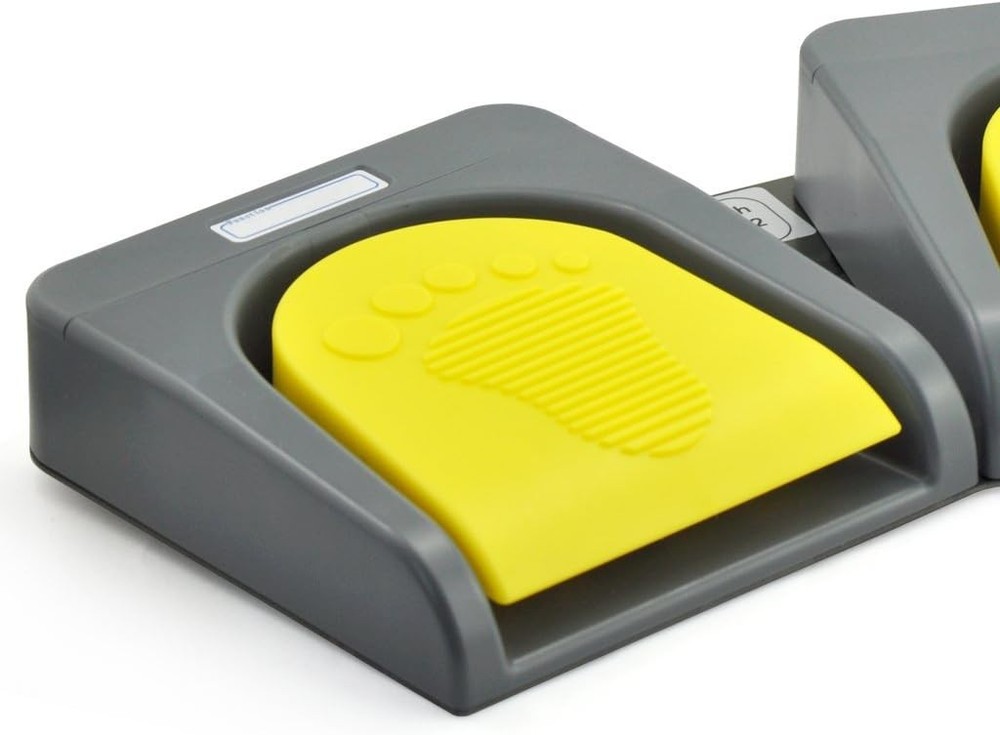 Multi-Functional USB Foot Switch for Games & Professional Use- Aluminum Design