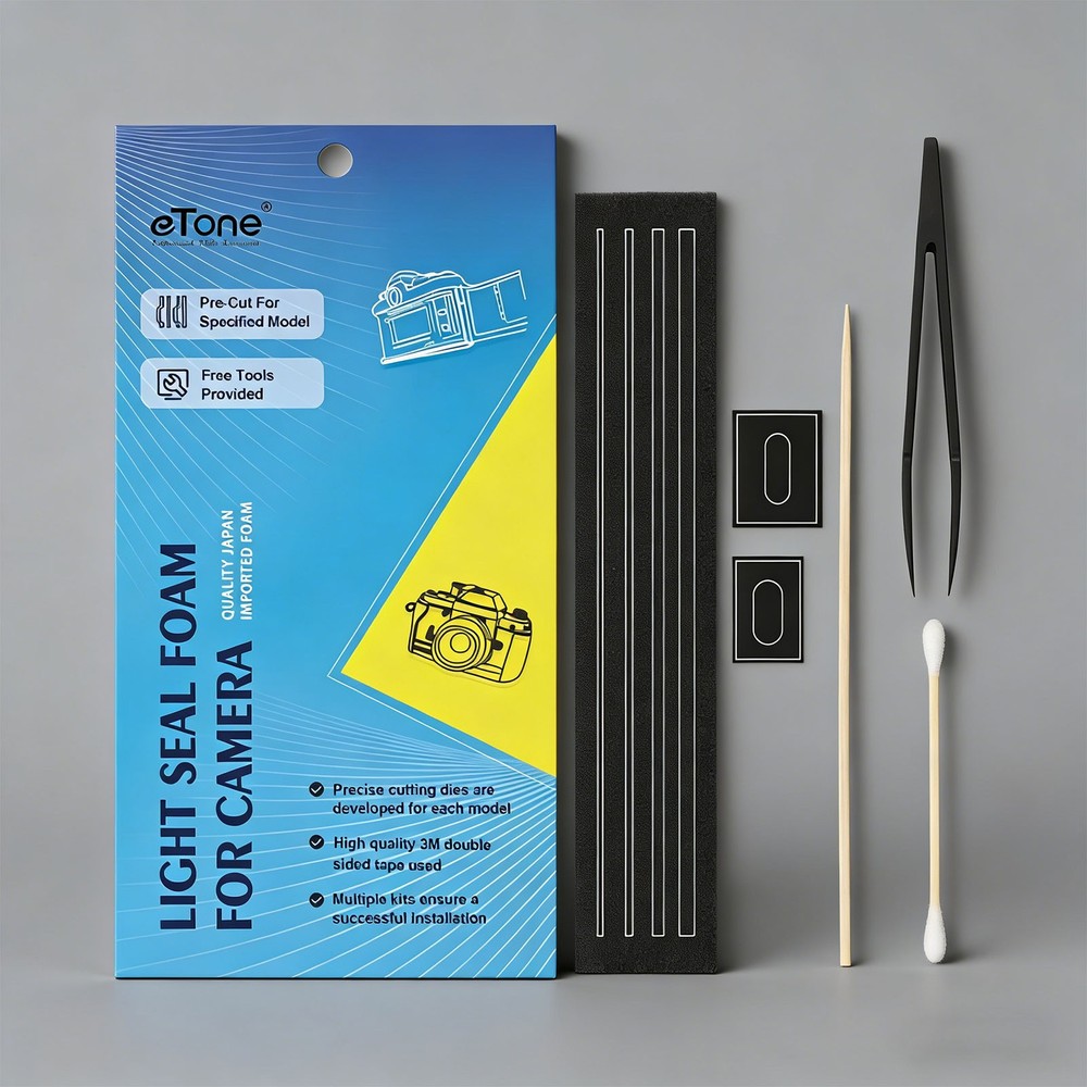 eTone replacement sponge kit High-density light-proof sealing strip