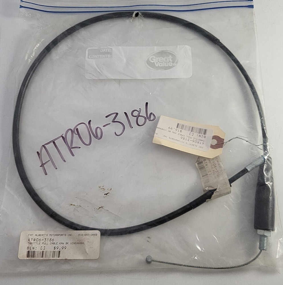 Throttle Pull Cable For Kawasaki ATV ATR06-3186