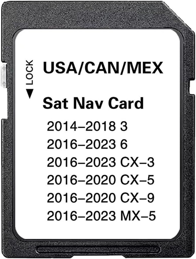 Upgraded BHP-166-EZ1T Navigation SD Card with Latest Maps Version Compatible wit