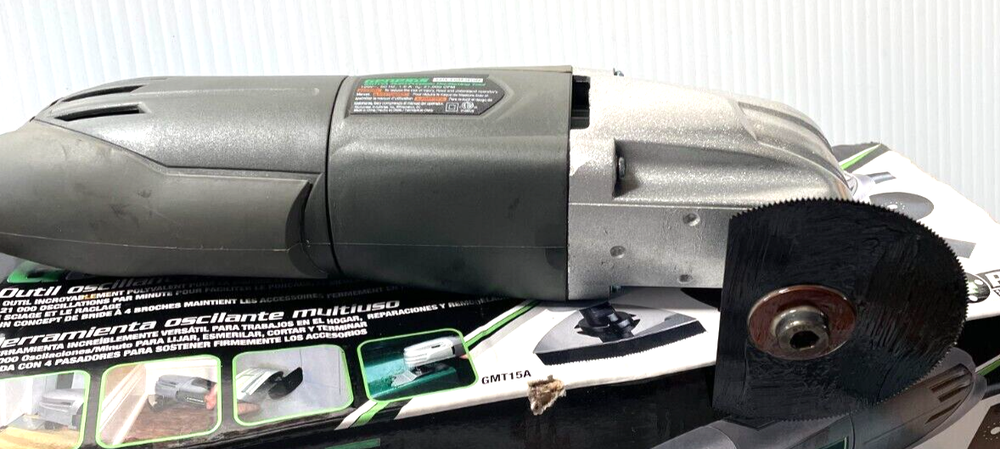 Genesis GMT15A Multi-Purpose Oscillating Tool w/Accessories
