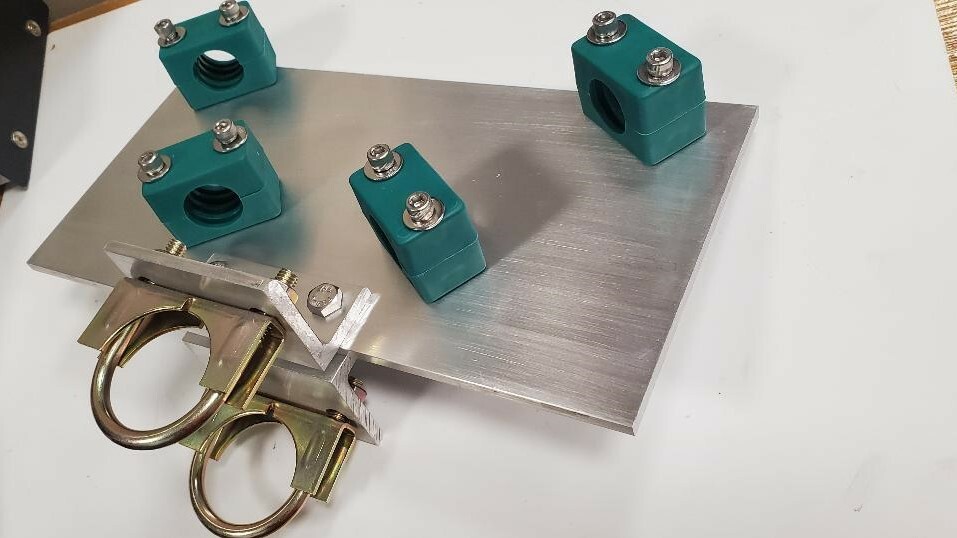 Delta loop Antenna hub for 1in element to 2" boom