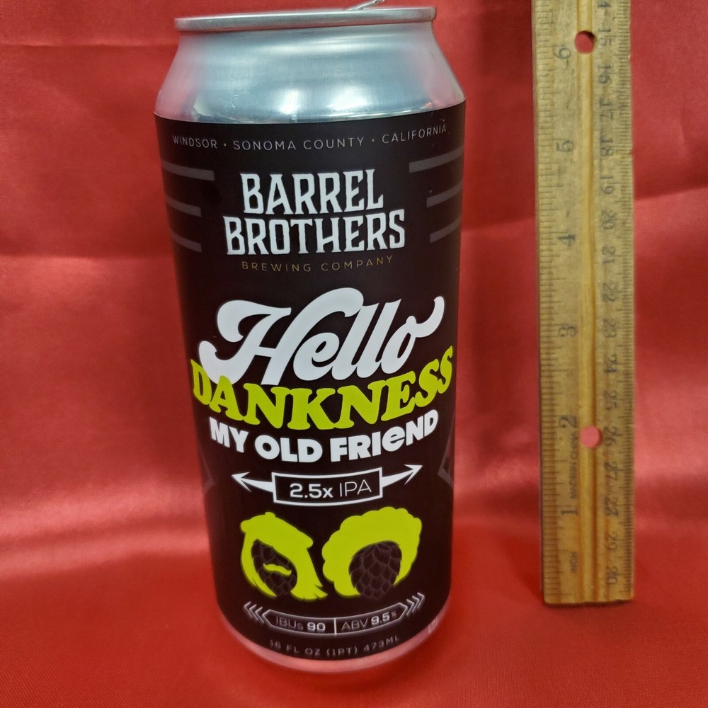Hello Dankness My old Friend - Ale Beer Empty Can