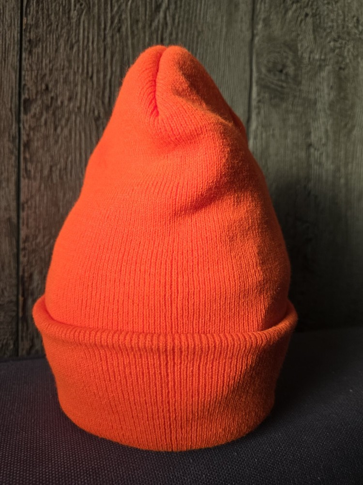 Orange Hunter Beanie