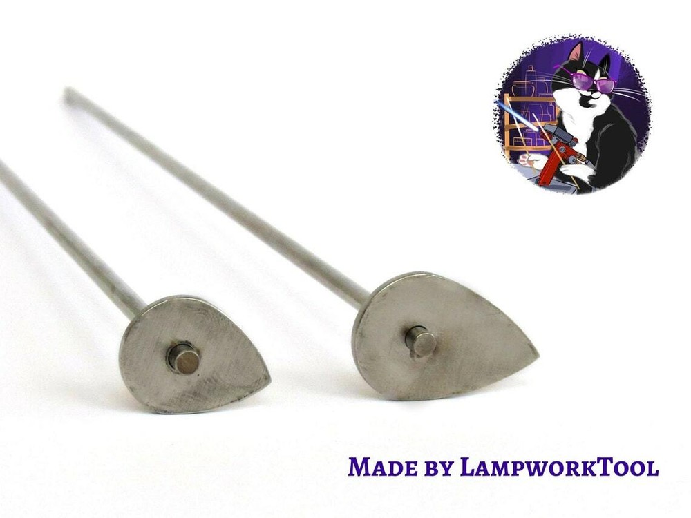 Drop cabochon mandrel - Lampwork Tool