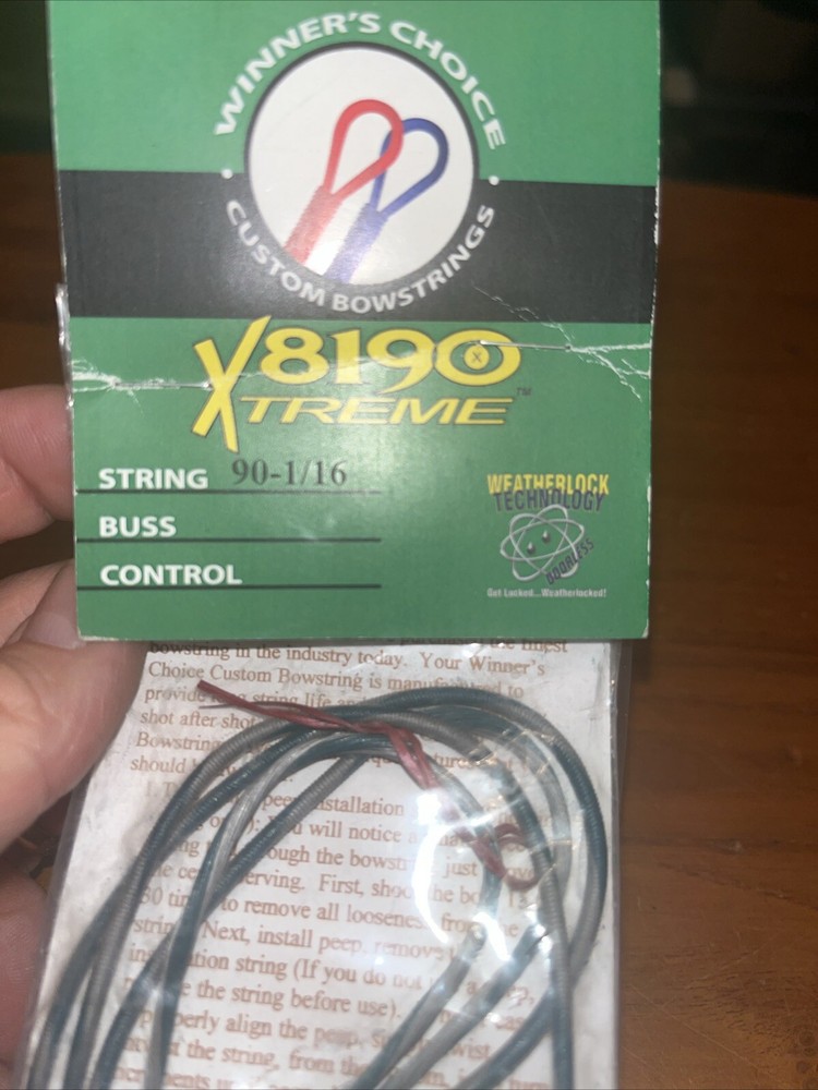 Winners Choice Custom Bowstring X8190 String 90 1/16 Strands 24