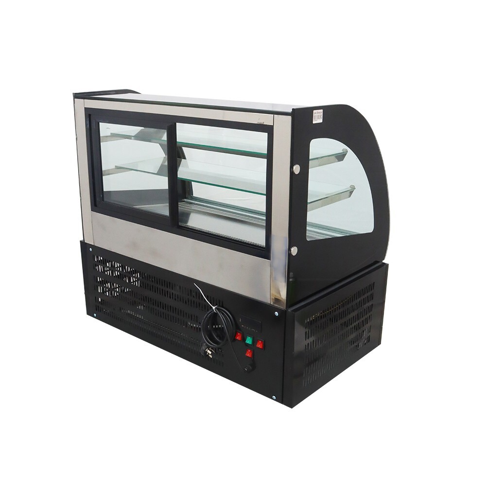 1 PC 35"Countertop Refrigerated Cake Showcase Bakery Cabinet w/Moisture Function
