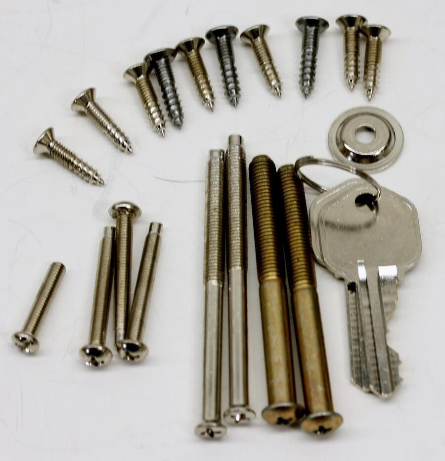 Amazon Basic Exterior Handle Set With In Satin Nickel AB-DH544 SN