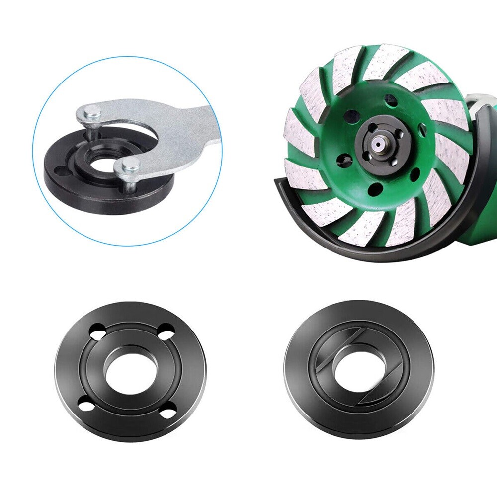 5/8-11 Angle Grinder Flange Nut For Milwaukee Bosch Inner Outer Lock Nut Set US