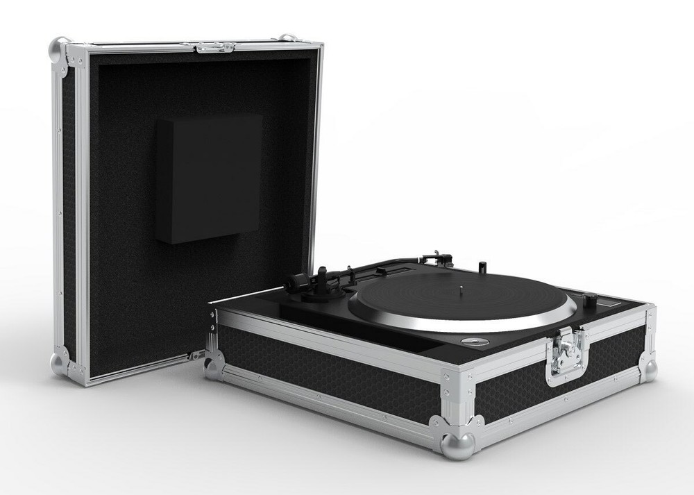 DJ Turntable Flight Case - Accommodates virtually any Turntable