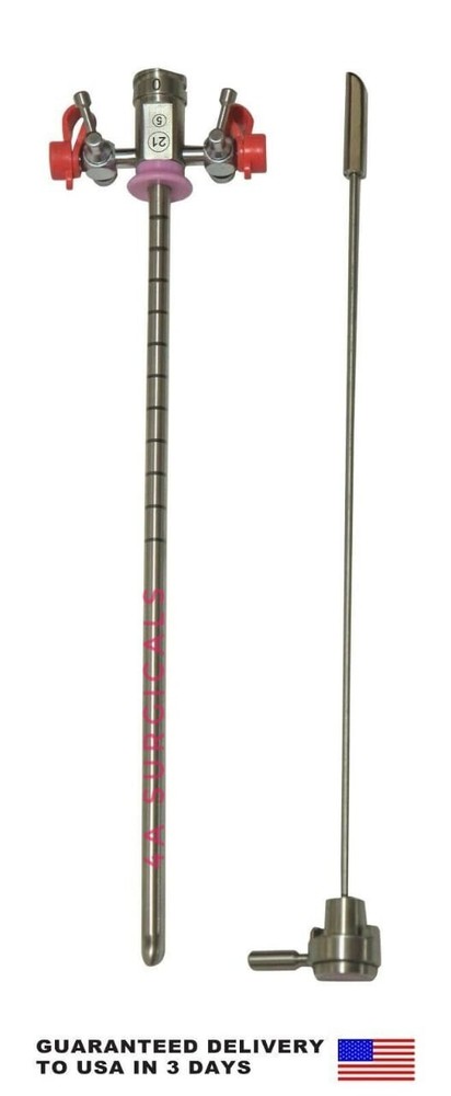 4A Cystoscope Sheath with Obturator   Size 21Fr