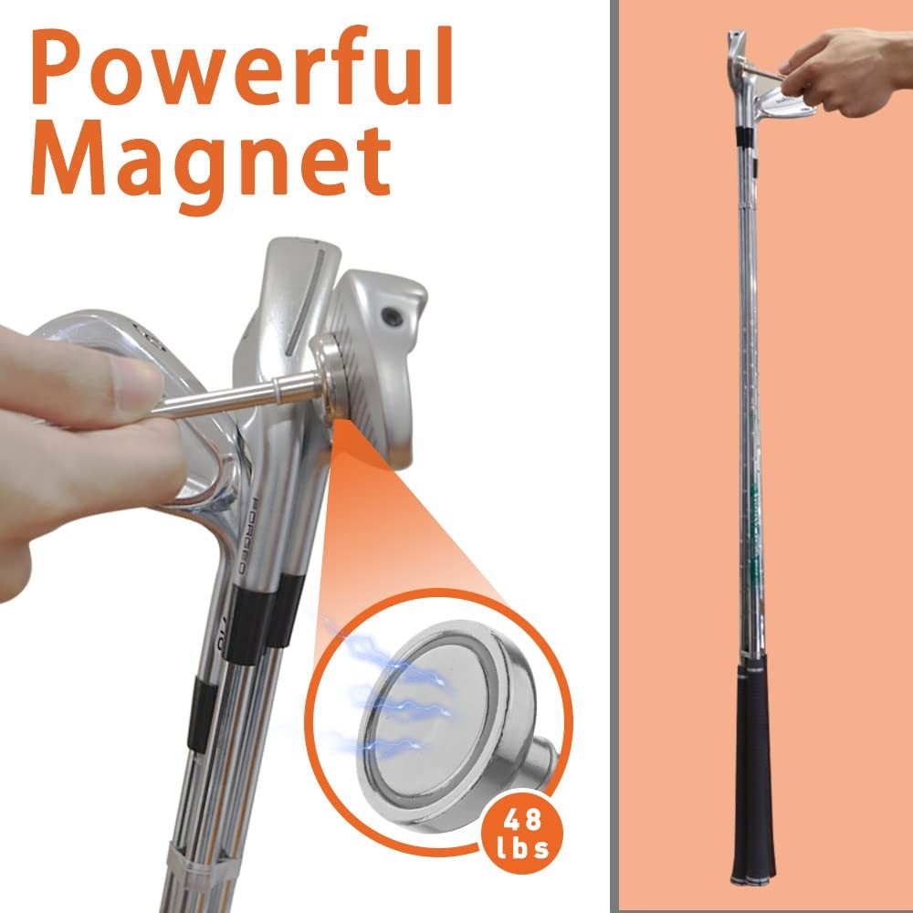 Golf Alignment Rods, Golf Swing Trainer Aid Golf Club Alignment Stick Correct...