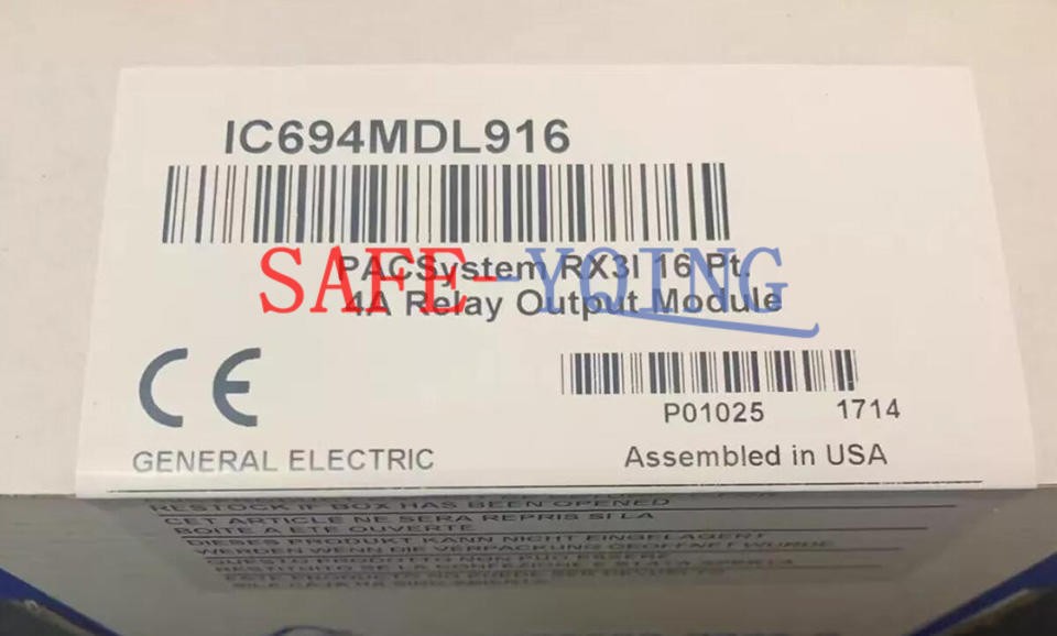 1PCS NEW GE FANUC OUTPUT MODULE IC694MDL916