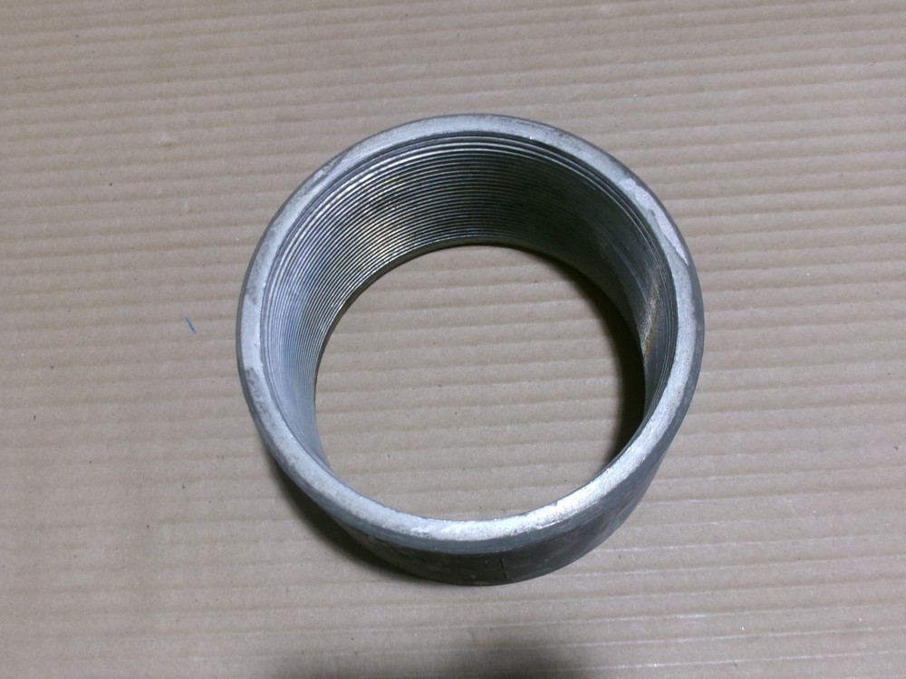 New 6" Galvanized Steel Conduit Coupling Threaded  AK