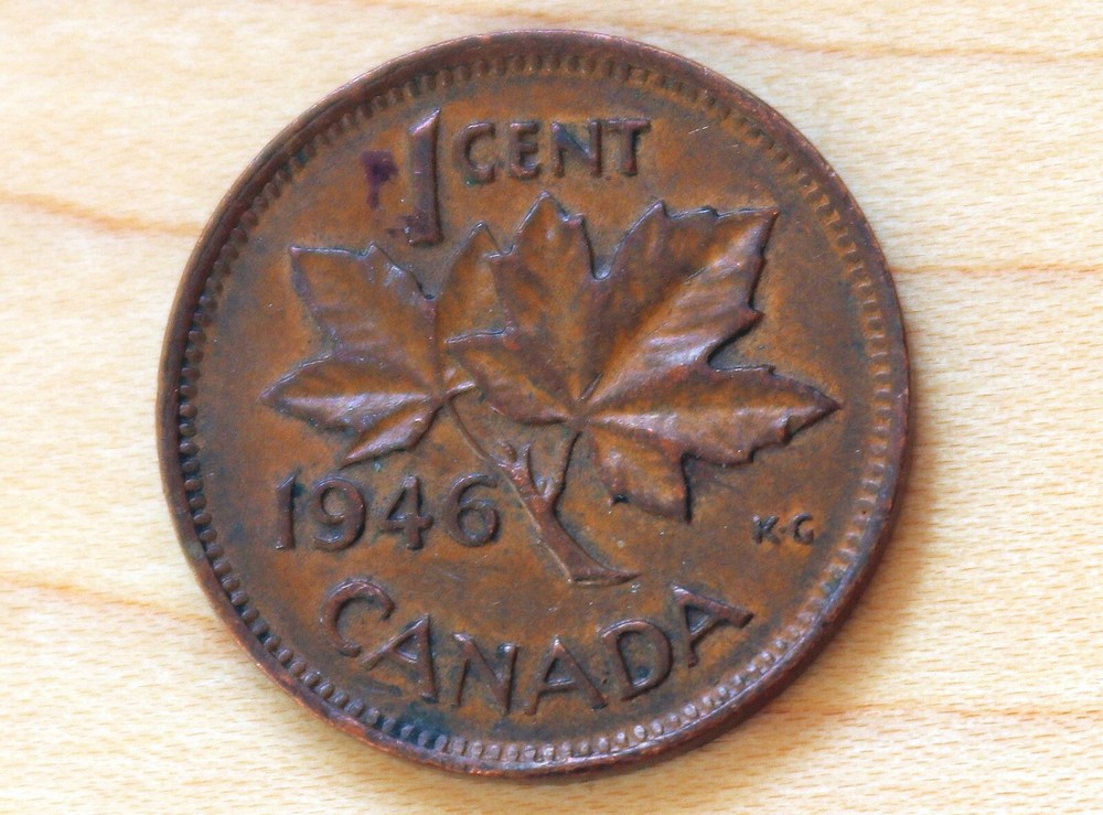 1946 Canada 1 Cent George VI