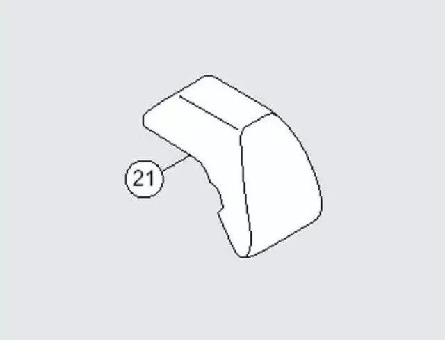 Genuine Volkswagen Cover 3C9-071-738