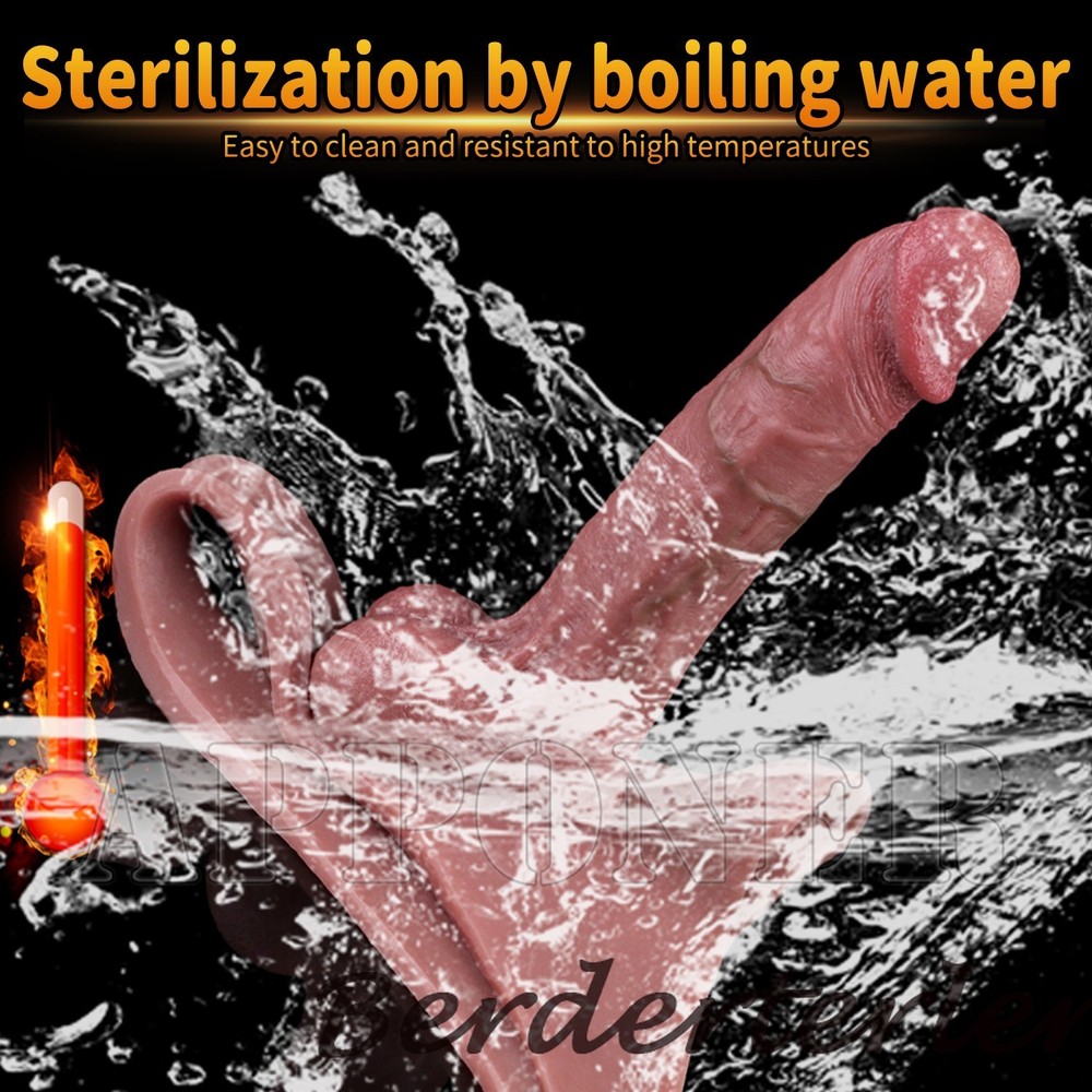 Wearable Hollow Penis Sleeve Extender for Men Delay Ejaculation Silicone Pants