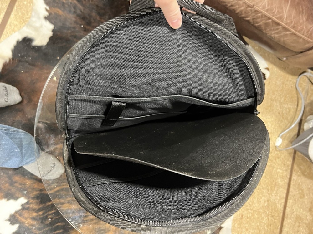 DULUTH TRADING COMPANY MASTER SERIES CANVAS TOOL BAG BLACK