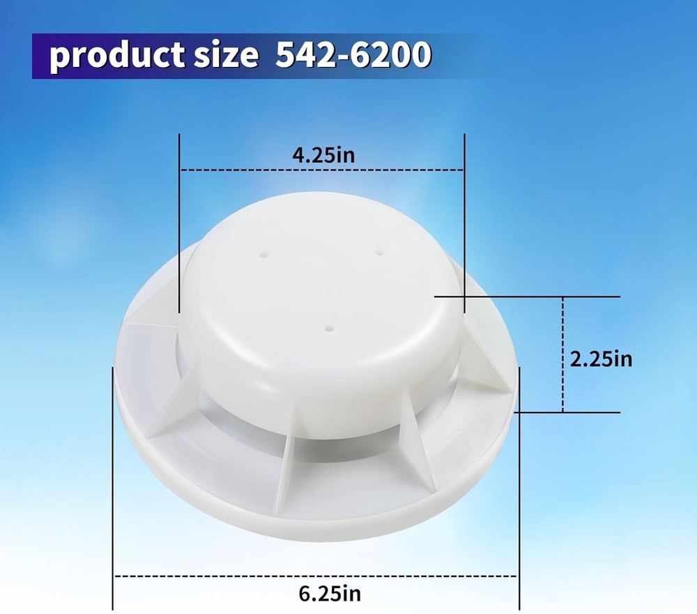 542-6200B Plastic Equalizer Skimmer Float Valve Assembly with O-Ring,...