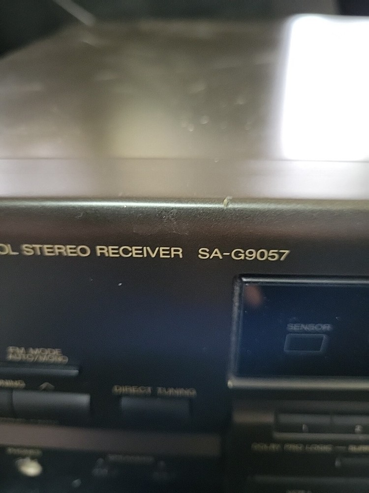 Vtg Technics AV Control Stereo Receiver SA-G9057-Powers On