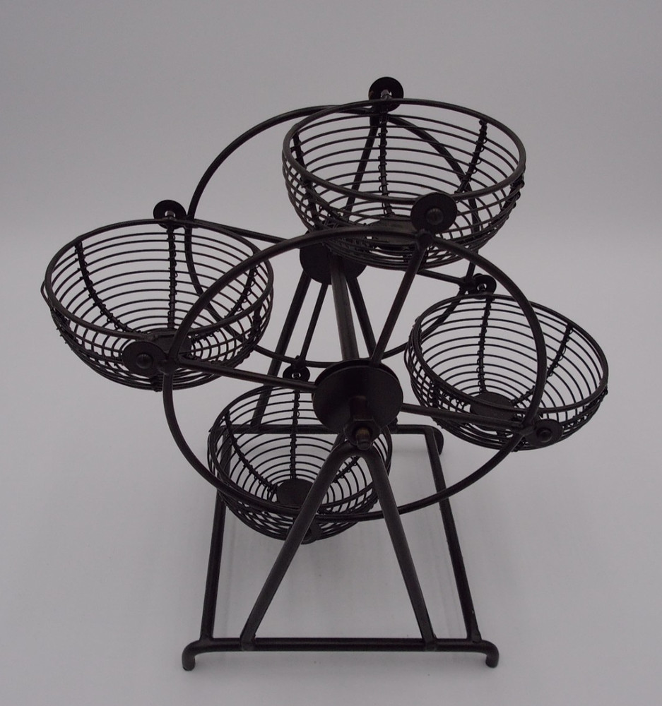 Wire Basket Carousel