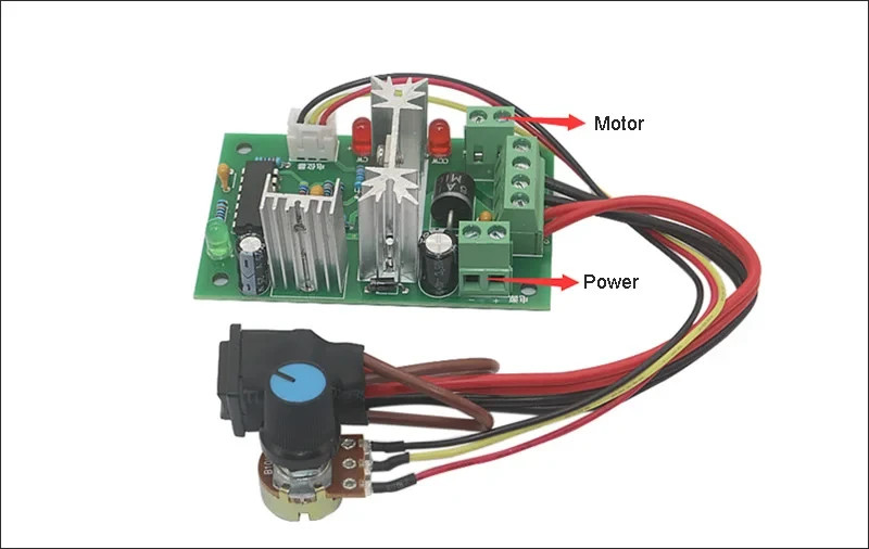 12V 24V CCM2 brushed high power DC Motor Speed Controller