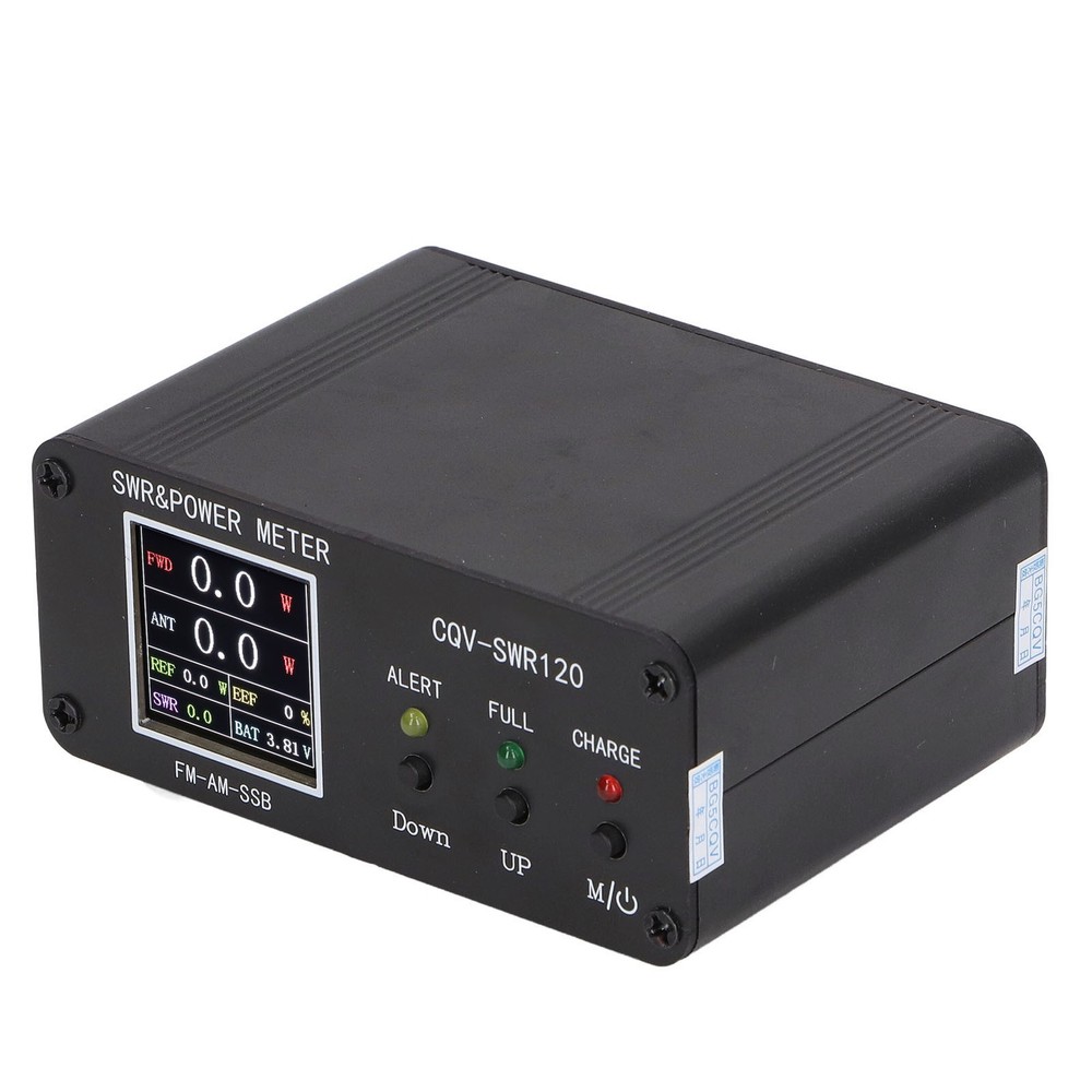 SWR Power Meter 120W Digital Display Standing Wave Meter Frequency Tester
