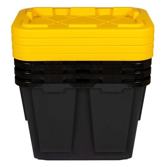 Greenmade 12 Gallon Storage Bin, 4-pack