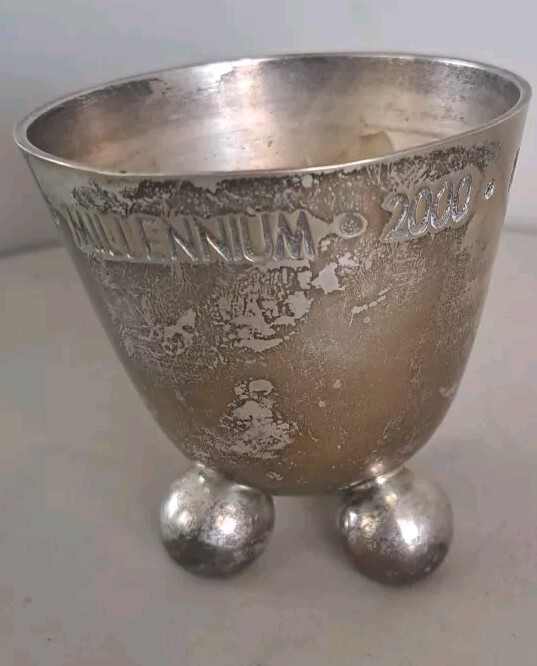 Millennium 2000 Silver Plate? Cup.