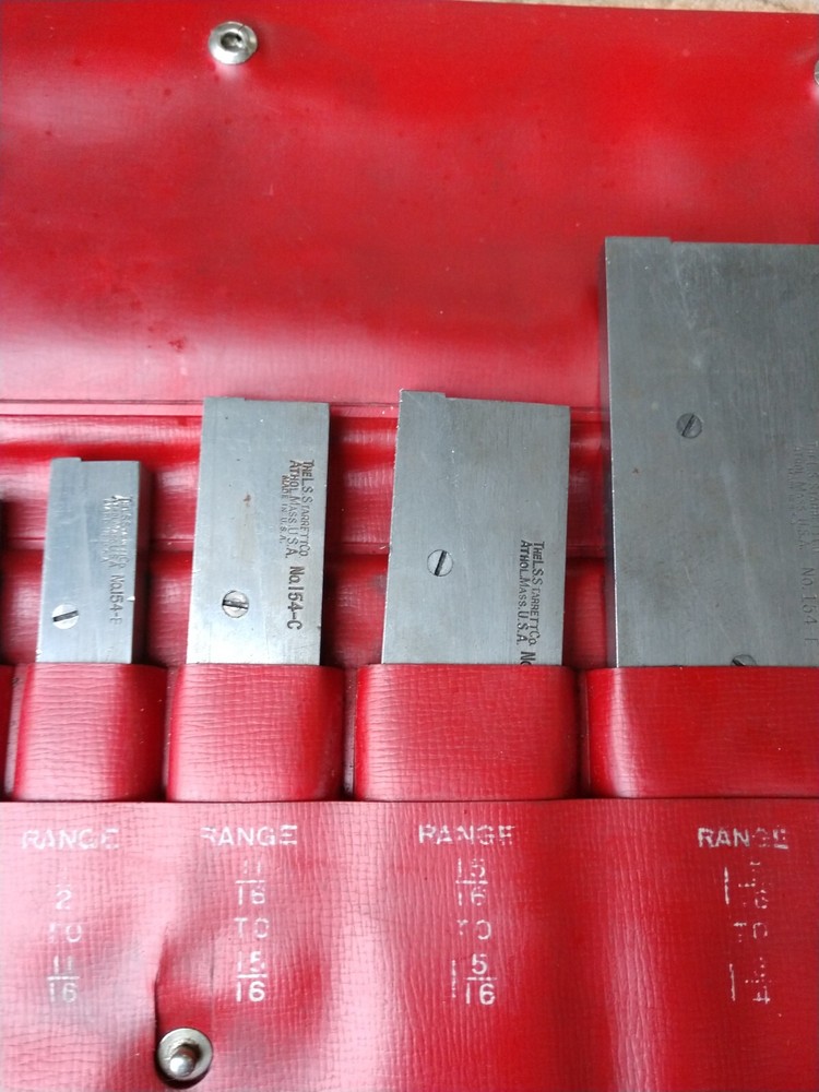 Starrett NO. S154L Parallel Set / 6 pcs