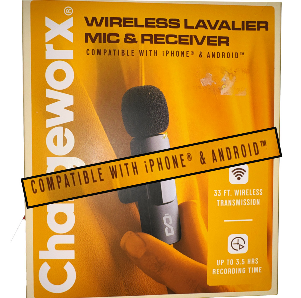 CHARGEWORX WIRELESS LAVALIER MIC