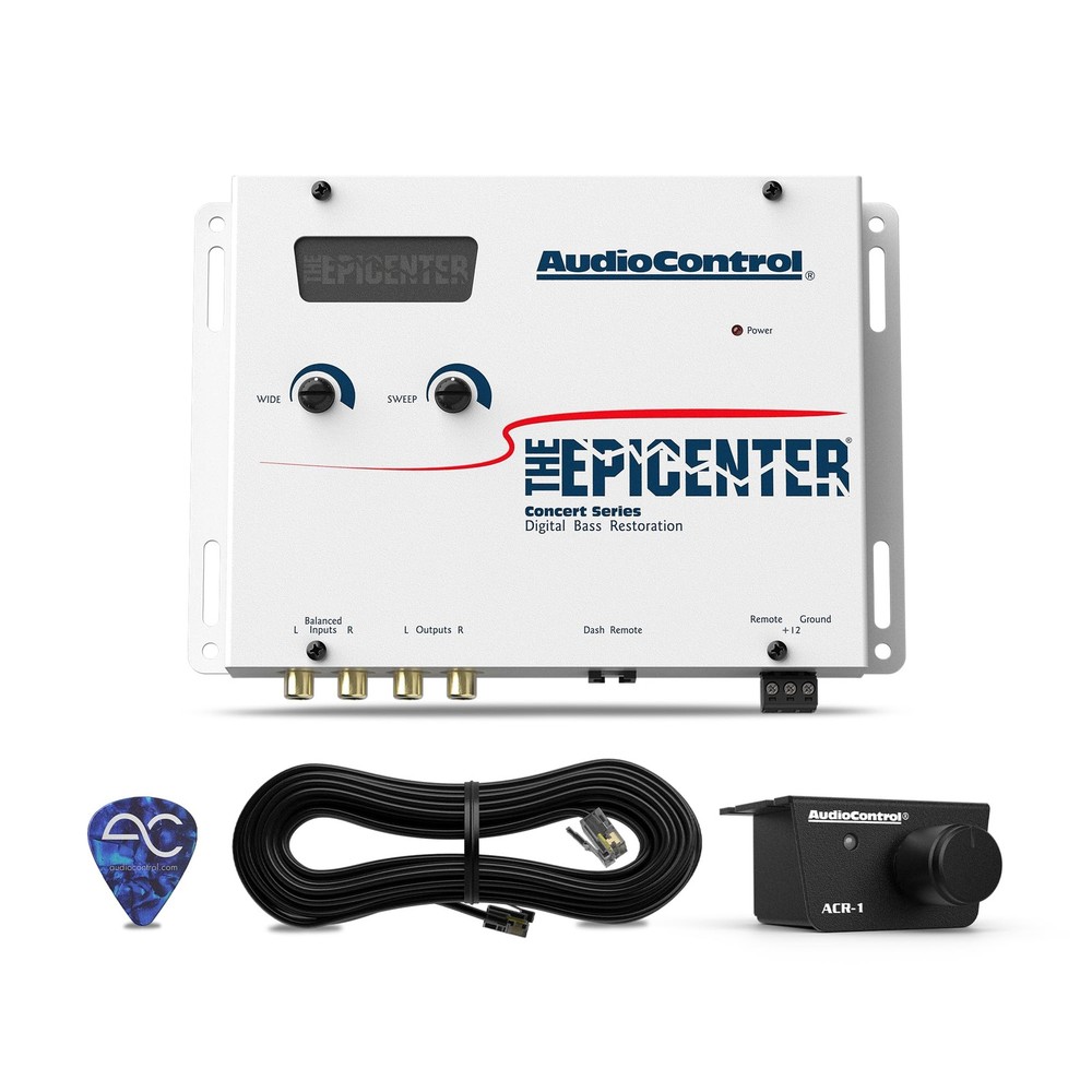 Bass Restoration Processor Audio Enhancer with Remote