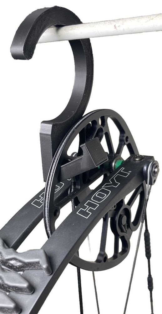 Compound Bow Closet Mount Hangar lefty and righty model available