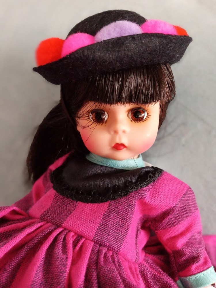 Vintage Madame Alexander ~ PERU ~ 8" Doll