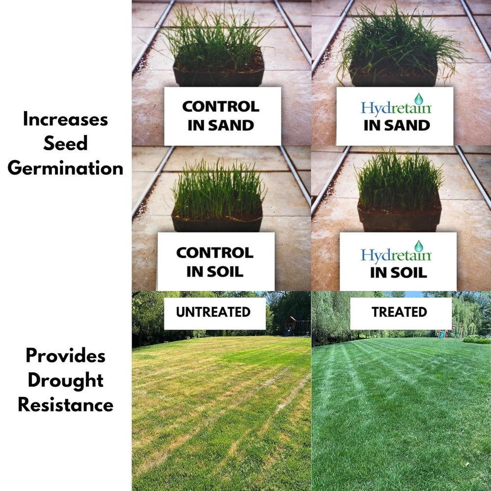 Root Zone Moisture Manager - Drought Protection and Moisture Control for Lawn...