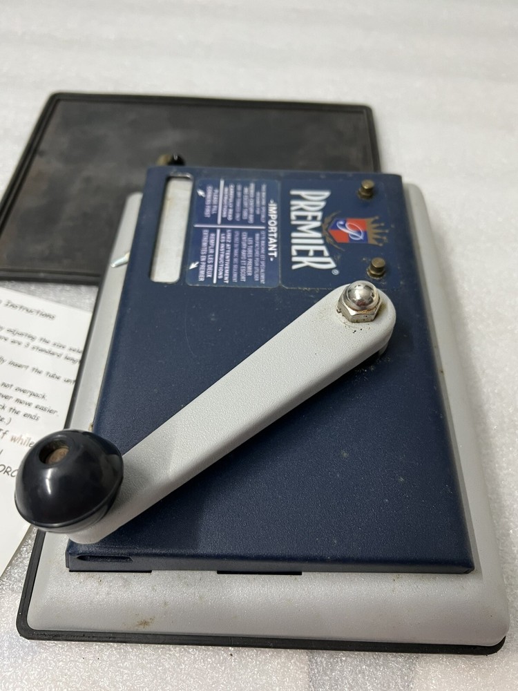 PREMIER Supermatic Cigarette Injector Machine Makes 100mm Regular & King Size