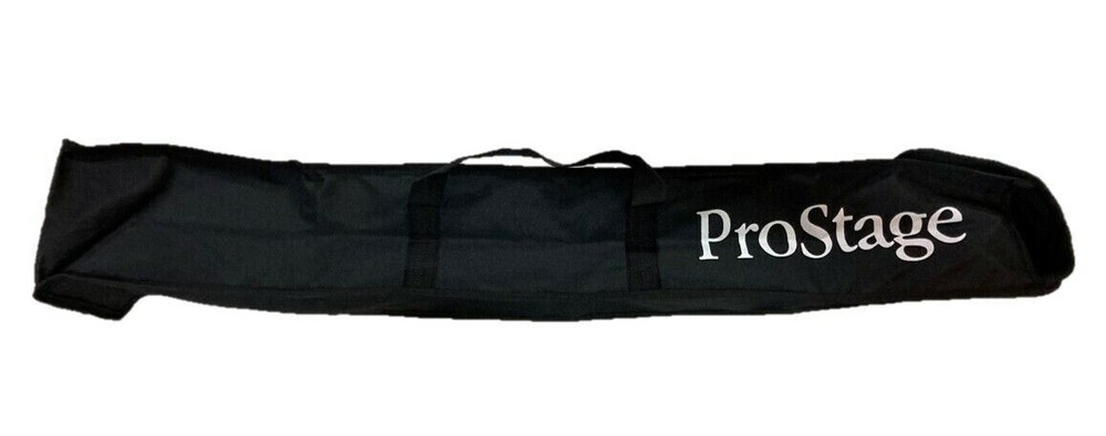 Heavy Duty Canvas Double Microphone/Speaker Stand Bag with Handles